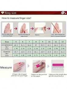 Creative Stylish Square Rings Golden Colors Geometric Square Pattern Rings Casual Ring For Men For Daily Party Wear - Nhiều màu - Xem 6