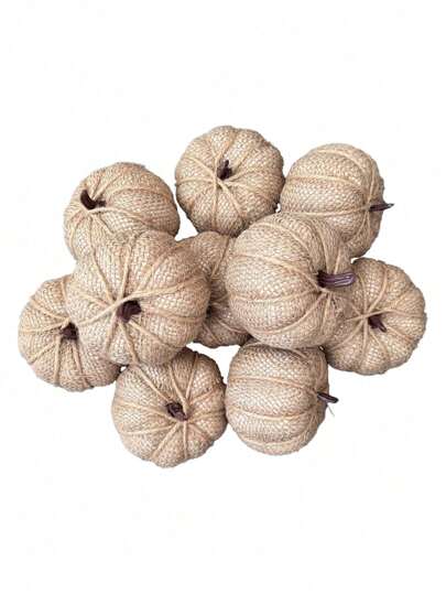 6 peças de abóbora de veludo para ação de graças, abóbora artificial de outono, usada para mesa de jantar, lareira, guirlanda faça você mesmo, videira, decoração para festa de fim de ano