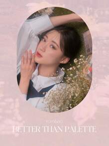 Rom&nd Romand BETTER THAN PALETTE 06 PEONY NUDE GARDEN, 8g/0.28oz, Sombras de ojos mate aterciopelado y con brillo, Difuminables y pigmentadas, Tonos neutros todo en uno, Maquillaje de ojos degradado fácil, K-Beauty, Maquillaje coreano