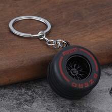 AD Car Gift Tire Keychain Creative Car Keychain Fashion New Tire Car Accessories - one-size - View 8