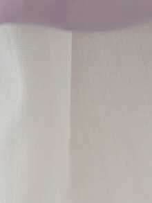 女婴泡泡袖刺绣薄纱可爱生日派对连衣裙，适合花童、婚礼等场合，面料和花纹可能有所不同，不含头饰。 - 淺灰紫 - 查看 11