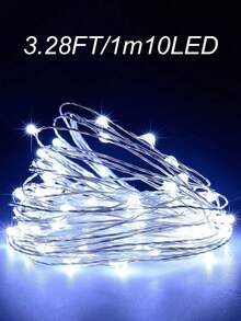 1 Dây đồng bảy màu 1.2.3.5.10.20 mét, Đèn dây đồng tiên chạy bằng pin, 20 mét có chức năng nhấp nháy, Dây đèn trang trí tự làm, Thích hợp cho lễ hội, đám cưới, tiệc tùng, vườn, gia đình, ký túc xá, phòng ngủ và trang trí trung tâm, Rất thích hợp cho bình trang trí tự làm, hoa, quà tặng, Đèn dây đồng tiên nhiều màu - ánh sáng đa sắc - Xem 21