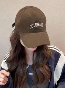 1 件高端深冠女士鸭舌棒球帽，2025 年新款时尚太阳帽