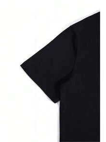 Men'S Chicano Street Art Graphic T-Shirt - DGA D Gonzales Lowrider Bike & Palm Tree Design, 220g Heavyweight Cotton Regular Fit Casual Tee For Adults, Allseason Apparel, Comfortable Cotton Shirt - 黑色 - 查看 6