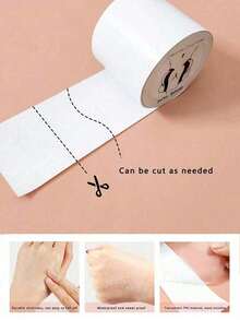 2pcs Invisible Lift Latex Tape Sticky,Self-Adhesive Bra  Silicone Nipple Covers,Suitable For A-G,Replace Your Bra-Instant Bob Tape,Boobytape For Breast Push Up&Strapless Dress. - Nhiều màu - Xem 5