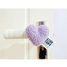 Herzförmige antistatische Türgriff-Abdeckung, Schlafzimmer Anti-Collision Baby Zimmer Dekoration