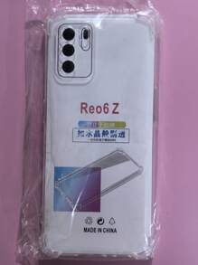 Transparent Four-Corner Anti-Fall Protective Case, Applicable For OPPO/OnePlus Series Smartphones, Transparent Four-Corner Anti-Fall Phone Case, Phone Case, Phone Protective Cover, Phone Shell, Phone Cover, Anti-Drop Phone Case, Transparent Phone Case, Minimalist Phone Case, Solid Color Phone Case, Transparent Phone Case, TPU Anti-Fall Phone Case (Military-Grade Anti-Drop)