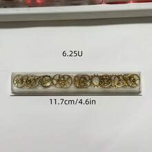 1 szt. Przezroczysta metalowa nakładka na klawisze Space Key o szerokości 6,25U, personalizowana, ręcznie robiona, pojedyncza nakładka na klawisz z żywicy w stylu punk