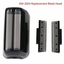 Kemei KM-2024 男士電動刮鬍刀 | 鬍鬚修剪器，USB充電 | 無線精準理容刮鬍與除毛產品 | 超便攜口袋旅行攜帶盒 | 父親/丈夫/朋友/兒子節日禮物 - 黑色 - 查看 11