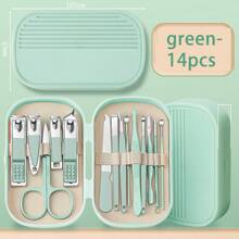 Manicure Set, Women's Grooming Set, Pedicure Set, Nail Clippers, Professional Grooming Set, Manicure Tool Gift Set With Travel Storage Box, Suitable For Men And Women, Can Be Gifted To Friends Or Parents - Multicolor - View 10