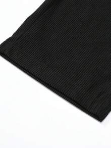 男士加厚灯芯绒裤 - 冬季保暖宽松直筒裤，带抓绒