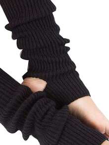 时尚瑜伽女式运动无趾训练舞蹈腿套，舒适保暖 - 彩色 - 查看 7