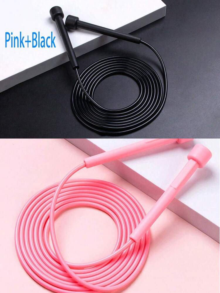 1 件成人跳绳 - 适合室内/户外运动、健身训练、轻便耐用、长度可调、户外运动、瑜伽健身、舒适的减肥锻炼和户外运动 - 多色 - 查看 11