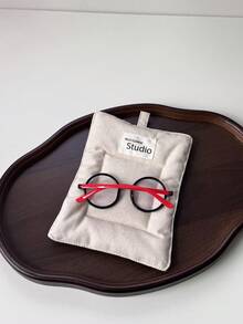 1pc Super Lightweight Children's Glasses, Comfortable For Boys & Girls, Fashionable For Photos, Parties, Cycling, Travel, Sports, Oval Frame, Round Frame Glasses - Children's - View 5