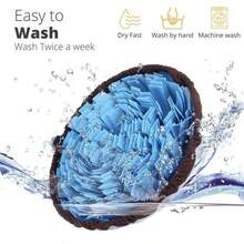 1 szt. mata węchowa dla zwierząt, zabawka do żerowania dla psów i kotów w pomieszczeniach, mata antystresowa i zabawka-puzzle, miska spowalniająca jedzenie 2 w 1 dla kotów i psów, zabawka wzbogacająca dla zwierząt