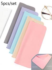 3/5/6/10/12 件高品质眼镜清洁布，超细纤维清洁眼镜布，擦拭手机屏幕，珠宝擦拭，钢琴，镜头，手表布，可重复使用，镜头清洁湿巾，眼镜清洁剂，眼镜太阳镜清洁布，适用于电脑、手机和平板电脑的屏幕清洁剂 - 彩色 - 查看 17