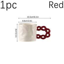 1pc Creative Ceramic Coffee Cup, Beautiful And Exquisite, Hand-Painted Craftsmanship, Mug, Coffee Cup, Breakfast Cup, Milk Cup, Office Water Cup, Home Tea Cup, Household, Kitchen And Restaurant Specific Insulated Hand Washing Cup, Suitable For Coffee, Tea, Hot Drinks, Afternoon Tea