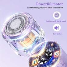 1 Electric Digital Ladies Bikini Shaper, 2-In-1 USB Charging Body And Face Hair Removal Device, Shaving Tool With Washable Blade, Comes With Dust Cover For Better Hygiene, Valentine's Day Gift