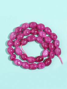 Aproximadamente 8*12mm Cuentas ovaladas asimétricas naturales surtidas, cuentas de piedra de ágata cristal casual DIY sueltas para hacer pulseras, collares, joyería, colgantes y accesorios de decoración