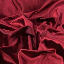 Full Satin Bedding Set In Wine Red, Silk - Like, Luxury Soft Burgundy Comforter Cover, Chic Bedroom Decor, Zippered (1 Duvet Cover + 2 Pillow Cases) - Multi 04 - 查看 6