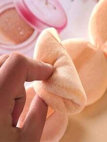 10 piezas de borlas de terciopelo suaves - Borla de maquillaje de terciopelo redonda de 2.16 pulgadas, efecto de polvo perfecto y uniforme - Para rostro y Body, reutilizable, elegante obsequio de boda, maquillaje, económico, decoración de habitación, tocador, viaje, dormitorio, accesorios de maquillaje, borla, difuminador de maquillaje, borla de polvo, esponja de maquillaje