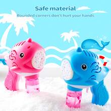 3pcs Bubble Guns Machine, Whale Automatic Bubble Maker, Bubble Gun With Bubble Solutions, Bubble Blaster For For 3 4 5 6+ Kids - 3pcs Pink - View 6