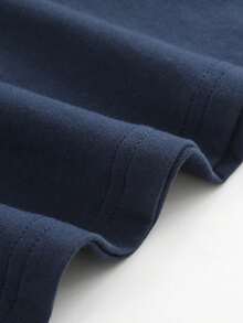 Cowboy Double Sided Digital Printed 220g T Shirt Vintage Style Men's 100% Cotton Tee 1pcs Black Rodeo Graphic Tee - Blue - View 6