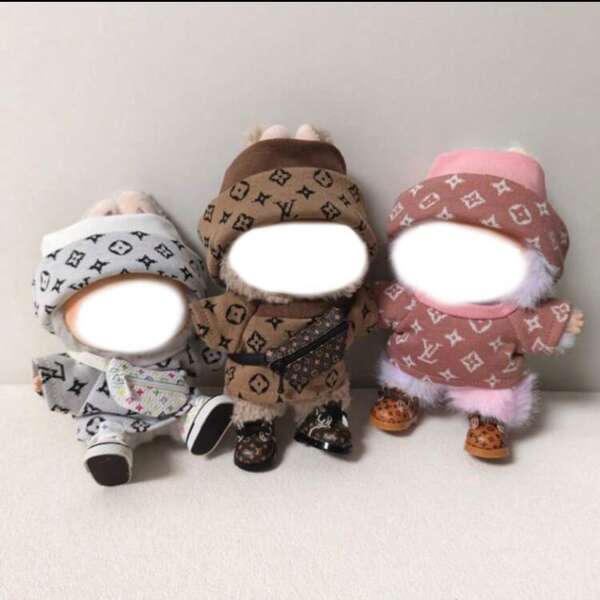 1pc LABOBO Doll Clothes Replacement Outfit, 17CM Princess Dress Suit Set