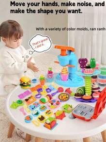 24/12/6pcs Children's Clay Suit, Soft And Easy To Shape, Not Easy To Dry Quickly, The First Choice For Creativity, Wheat Flour Material, Canned Storage, DIY Production, Educational Toys, Suitable For The Back-To-School Season, School Homework, Family Entertainment, Parent-Child Interaction, Can Make Christmas And Halloween Shapes It Can Be Used To Make Various Festival Halloween Shapes.(Please Seal And Store After Use)