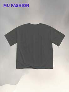 (220g Cotton T-Shirt) WALK BY FAITH NOT BY SIGHT Printed Short-Sleeved T-Shirt. Graphic Tee Men's Summer Round Neck Short Sleeve T-Shirt, Fashion Printed T-Shirt Streetwear Tee Unisex T-Shirt, Casual And Comfortable, Men's Cotton T-Shirt. Interesting Pattern T-Shirts, Street Life, Home Leisure, Friends Gathering,Graphic Tees Men,Funny T Shirts 220g, 100% Cotton T - Shirt. It's Comfortable And Casual, Fashionable And , Suitable For Young People. It's A Pattern T - Shirt With Great Quality And Is Very Cute. Unisex T - Shirt - 灰色 - 查看 2