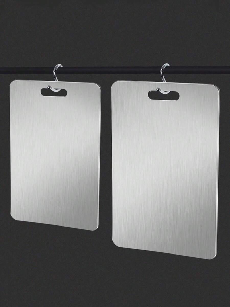 Lưỡi dao cắt hai mặt bằng thép không gỉ chất lượng cao - Dày dặn, chống ẩm, thích hợp cho trẻ em và người lớn sử dụng, dễ dàng vệ sinh bằng nước. - Bạc - Xem 1