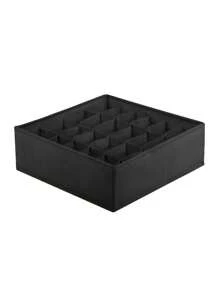 24格可折叠抽屉收纳盒，衣柜收纳篮，节省空间的家用壁橱收纳盒，卧室配件，收纳整理，节日/房间/家居/卧室装饰，收纳盒，家居收纳，抽屉桌面收纳盒，衣物衣柜收纳，收纳抽屉 - 彩色 - 查看 14