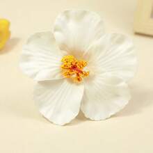 3pcs/1pc Women White, Pink, Yellow 7.5cm/2.95in Tie Dye Faux Flower Hair Clips, Fashion Versatile High-End Elegant Minimalist Solid Color Side Clips, Suitable For Daily Outing, Casual, Party, Commute, Vacation, Ponytail, Bun, Washing Face, Makeup, Outfit Accessory, Claw Clips, Hair Claws, Hair Slide, Hair Barrettes, Hair Accessories, Pink Accessories, Vacation Outfits Woman, Cute Accessories, Valentines Accessories - Multicolor - View 10