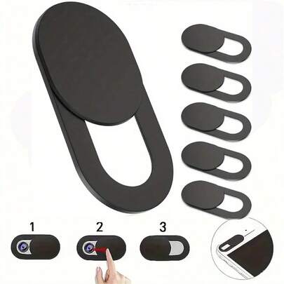 9/15/23/33件相机镜头盖+手机/电脑镜头保护膜金属隐私贴+隐私盖+保护重要信息+滑动设计