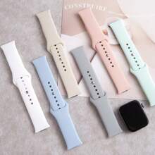 Smart Watch Soft Silicone Strap, Suitable For Hua Wei Fit3/Hua Wei Fit4 Reversing Adjustable Replacement Strap, Solid Color Exquisite Watch Strap, Perfect Choice For Gifts And Daily Wear