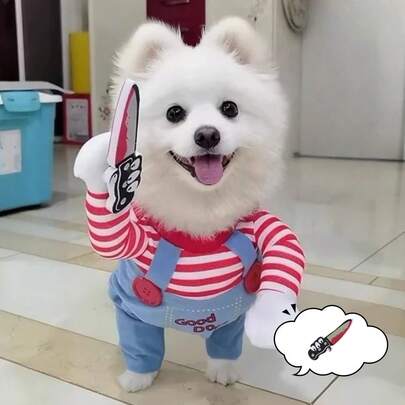 Disfraces divertidos para perros medianos/pequeños, adecuados para Halloween, Navidad, fiestas y disfrazarse