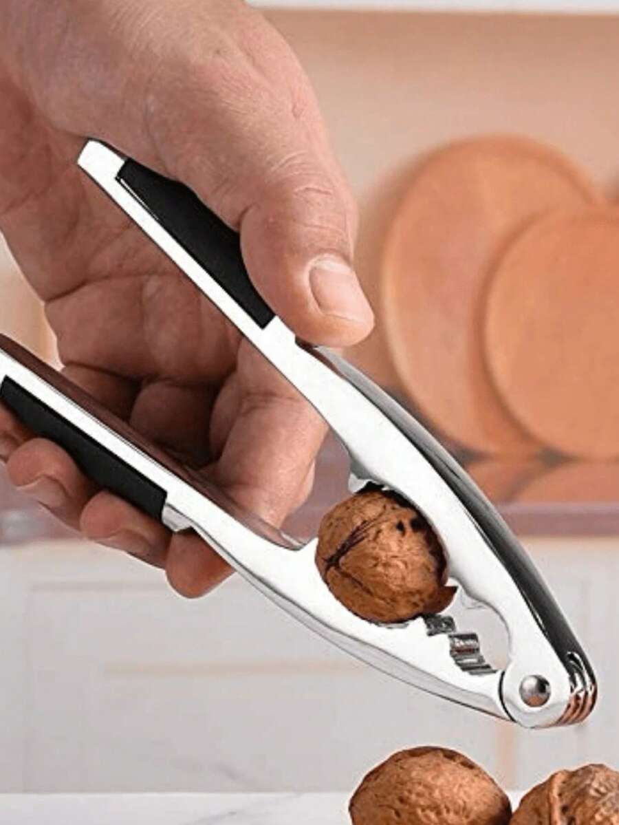 1 件装胡桃钳，重型海鲜核桃夹钳，带防滑手柄的核桃夹钳，适用于所有坚果 - 彩色 - 查看 1