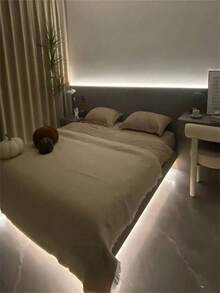 1 szt. Taśma świetlna LED zasilana przez USB – ciepła biel/biel, łatwa instalacja, do podświetlenia telewizora, wystroju wnętrz, podświetlenia kuchni, sypialni, pokoju, garderoby, szafki, ekspozycji wewnętrznej, scen imprezowych - pasek świetlny USB - Zobacz 4