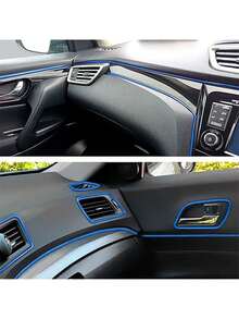 Flexible Car Interior Decorative Trim Strip, Dashboard And Door Edge Decorative Cover Panel, Universal Car Styling - one-size - View 5
