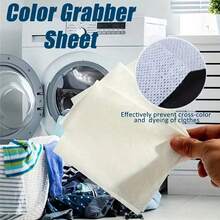 10/50/100/200pcs/Bag Laundry Tablets Laundry Paper Anti-Staining Clothes Sheets Anti Mixing Color Absorption Washing Accessories - White - View 3