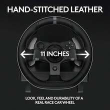 Logitech G920 Driving Force Racing Wheel And Floor Pedals - Black - 黑色 - 查看 6