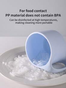 1个200毫升/6.76盎司婴儿PP水杯，防摔，适合喝水和漱口 - 彩色 - 查看 6