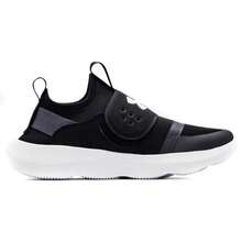 Under Armour حذاء جري نسائي مريح غير قابل للانزلاق من Runplay، ذو رقبة منخفضة وقابل للتنفس - الأسود - مشاهدة 5