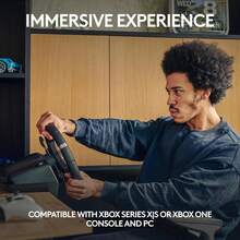 Logitech G920 Driving Force Racing Wheel And Floor Pedals - Black - 黑色 - 查看 3