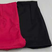 New Fashion 2025 Tailored Social Shorts Kit - 粉紅色 黑色 - 查看 2