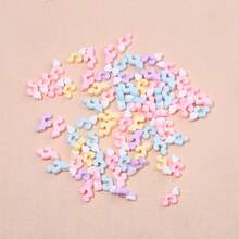 10/20/30/50个Y2K风格迷你音符和天使翅膀美甲装饰 - 多种颜色可选，适合DIY、手机壳和手工制作 - 随机混装 - 彩色 - 查看 4