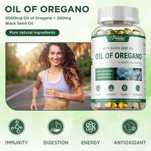 PSLALAE Oregano Oil Softgels - Helps Promote Intestinal And Digestive Health, Improve Absorption, And Boost Immunity And Energy Levels - 120pcs - 120粒膠囊 - 查看 7
