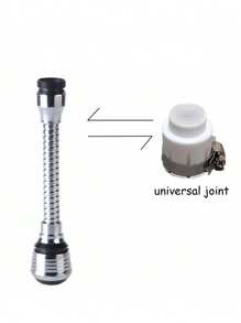 1 Kreative 360° Schwenkbare Verlängerung, 2 längere Modi, drehbar, spritzwassergeschützte Düse, aufgerüstete Wassereinsparung für die Küche! Bad, Toilette, Druckerhöhung, wassersparende Brause, Haushalt Anti-Spritz-Wasser, Haushalt verlängerte Brause, Sprühverlängerungsfilter Badezimmer Dekoration Herbstdekoration Schulanfang