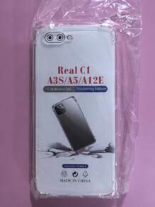 透明四角防摔外壳，适用于 OPPO 和 OnePlus 智能手机系列，手机壳，手机保护套，手机壳，手机套，防摔手机壳，透明手机壳，简约手机壳，纯色手机壳，透明手机壳，TPU 防摔手机壳（军用级防摔）防水防震防刮