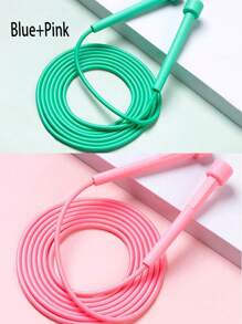 1pc Adult Jump Rope - Suitable For Indoor/Outdoor Sports, Fitness Training, Lightweight & Durable, Adjustable Length, Outdoor Sports, Yoga Fitness, Comfortable Weight Loss Exercise And Outdoor Sports
